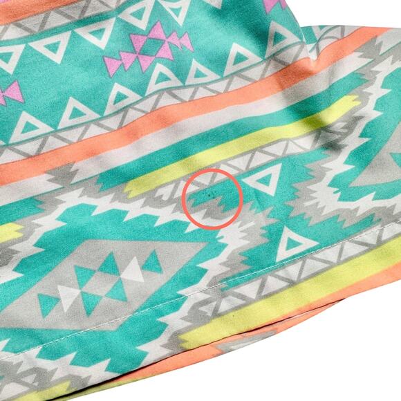 Chubbies | Men | The En Fuegos Pastel Aztec 5.5 Inch Lined Swim Trunks | Medium - Picture 10 of 14